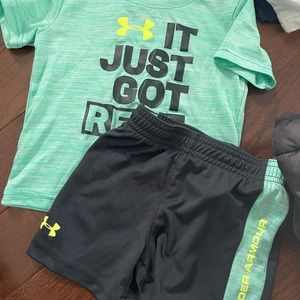 Under Armour shorts set toddler 12-18mo
